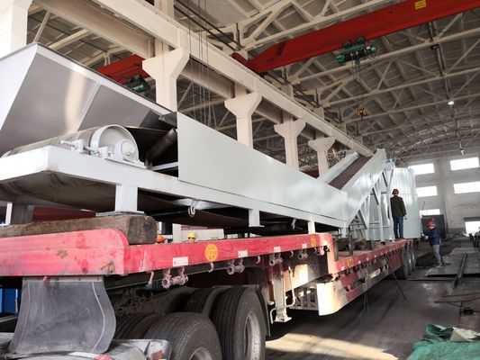 650mm 22.0Kw 스크류 벨트 컨베이어 클리너 스테인레스 스틸