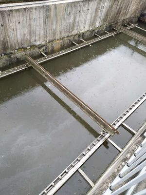 4.5m 여행 교량 진창 긁는 도구 비 금속 사슬 판 긁는 재료