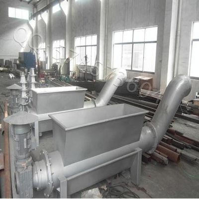 1.2m3/h 나사 압박 여과기, 200mm 진창 나사 압박