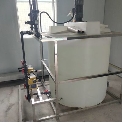 2000L/h 폴리머 투약 단위, 0.18Kw 마른 분체 혼합기