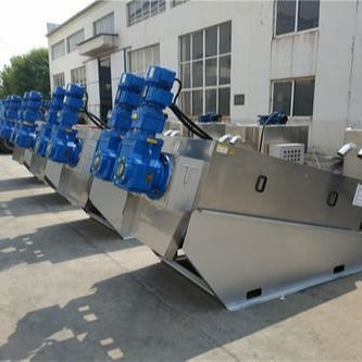 2.0m3/h 볼류트 슬러지 탈수기
